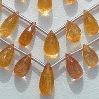 Imperial Topaz  Tear Drops Briolette