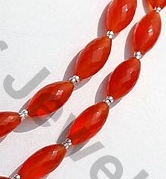 Carnelian Gemstone Fancy Beads