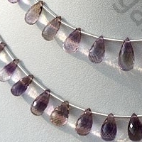 Ametrine Gemstone Beads  Tear Drops Briolette