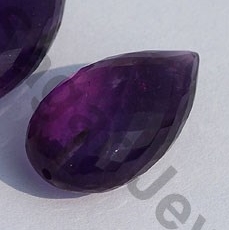 Amethyst Half Drilled Gemstones