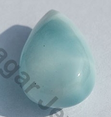 Larimar Half Drilled Gemstones