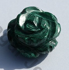 Malachite Half Drilled Gemstones