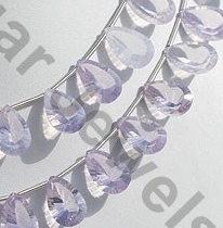 Lavender Quartz Concave cut Pan