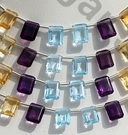 Semi Precious Multi  Octagons
