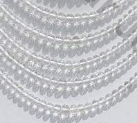 Crystal Gemstone Faceted Rondelle