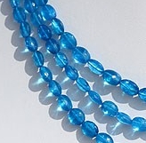 Apatite Gemstone Beads Oval Faceted