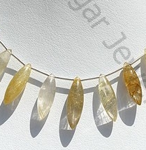 Golden Rutilated Quartz Dew Drops