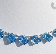 wholesale Blue Topaz Gemstone Octagons