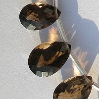 Smoky Quartz Gemstone  Pan