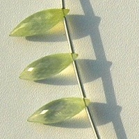Prehnite Gemstone  Dew Drops
