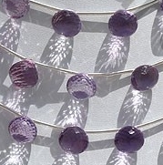 Pink Amethyst  Onion Shape