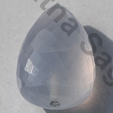 Chalcedony Half Drilled Gemstones