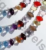 Semi Precious Gemstone Chandelier Briolette