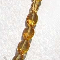 Honey Quartz  Oval Faceted