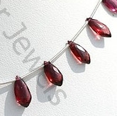 Rhodolite Garnet Dolphin Shape Beads