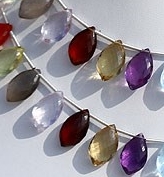 Semi Precious Gemstone Dolphin Briolette