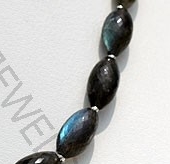 Labradorite Gemstone Dholki Briolette