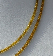 Diamond Gemstone beads Faceted Rondelle