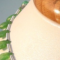 Tsavorite Gemstone  Flat Pear Briolette