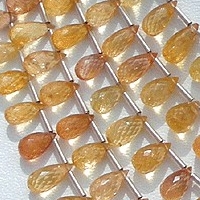 Imperial Topaz  Tear Drops Briolette