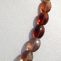 Fluorite Gemstone Beads  Oval Faceted