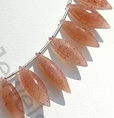 Pink Moonstone Dew Drops