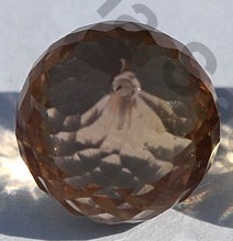 Champagne Citrine Half Drilled Gemstones