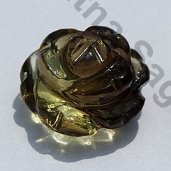 Bi-Color Quartz Half Drilled Gemstones