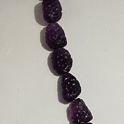 Amethyst Gemstone Carved Nugget
