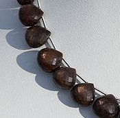 Golden Moonstone Heart Briolette
