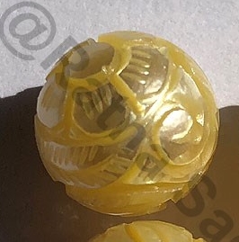 South Sea Pearl Half Drilled Gemstone