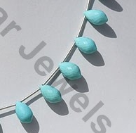Sleeping Beauty Turquoise Chandelier Briolette