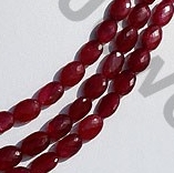 Ruby Gemstone Oval Faceted