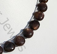 Golden Moonstone Heart Briolette