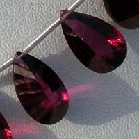 Rhodolite Garnet Concave Cut Pan