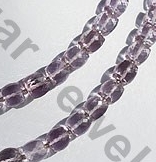 Pink Amethyst Faceted Cube