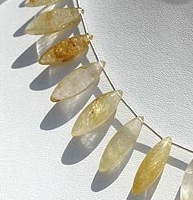 Golden Rutilated Quartz Dew Drops