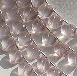 Rose Quartz Chubby Heart Briolette