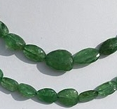 Tsavorite Gemstone Faceted Nuggets Beads