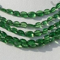 Tsavorite Gemstone Oval Faceted