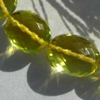 Lemon Quartz  Oval Faceted