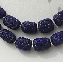 Lapis Gemstone Carved Nugget