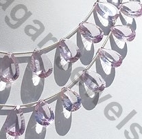Pink Amethyst  Concave Cut Pan