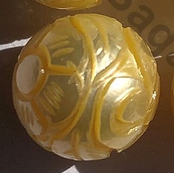 South Sea Pearl Half Drilled Gemstone