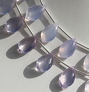 Lavender Quartz Dolphin Briolette