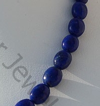 Lapis Gemstone Oval Plain