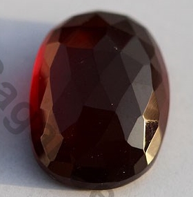 Spessartite Garnet Rose Cut Cabochon