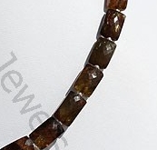 Andalusite Gemstone  Faceted Rectangles