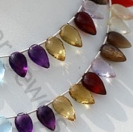 Semi Precious Gemstone Conch Briolette