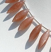 Pink Moonstone Dew Drops